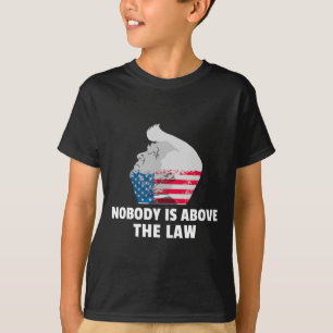 Camisa Trump Ninguém Está Acima Da Lei Anti Trump