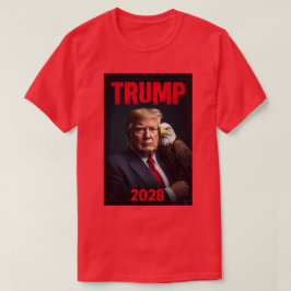 CAMISA TRUMP PRESIDENTE 2028 MAGA 01
