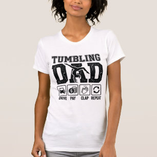 Camisa Tumbling Dad Drive Pay Clap Repeat Design_1