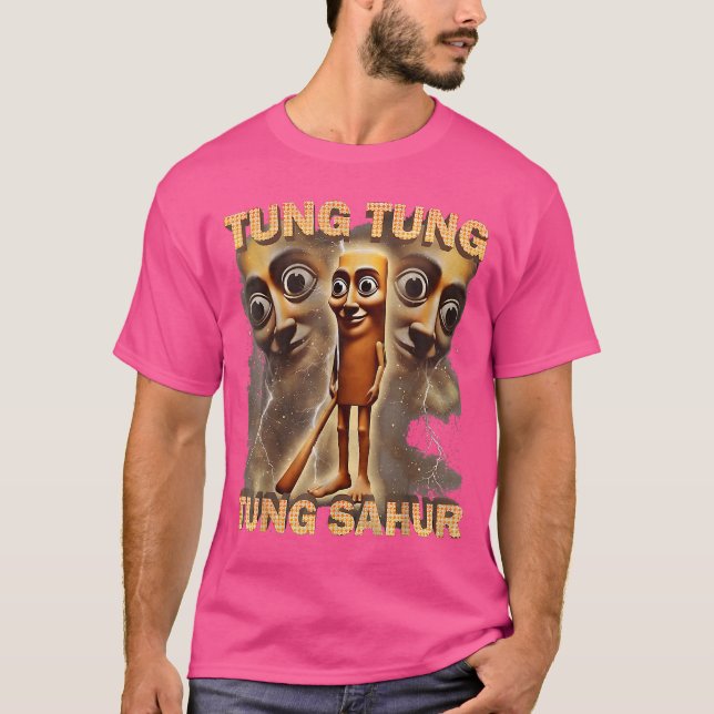 Camisa Tung Sahur retrô (Frente)