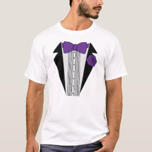 Camisa Tuxedo Roxo