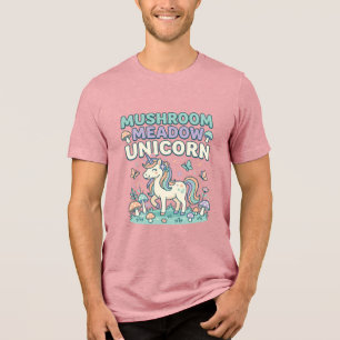 Camisa Unicórnio Fungo Prado Unicórnio T-Shirt Des