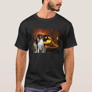 Camisa unisex alemão do Dia das Bruxas do ponteir