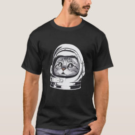 Camisa Unisex Astro Cat | Teto de Gato da Idade Es