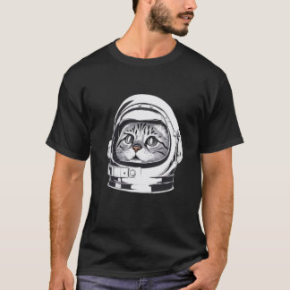 Camisa Unisex Astro Cat | Teto de Gato da Idade Es