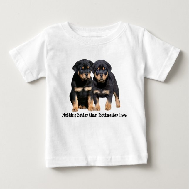 Camisa unisex da criança dos amigos de Rottweiler (Frente)