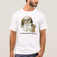 Camisa unisex dos amigos de Shih Tzu