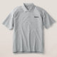 Camisa Unisex Simples de Cinza de Palavras (Design Front)