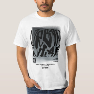Camisa Urban Wear - Camiseta Streetwear Grafite Pr