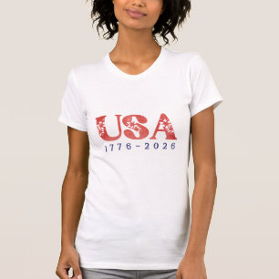 Camisa USA Floral 1776–2026