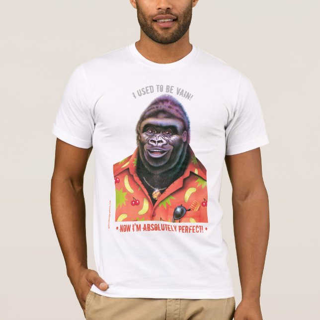 Camisa Vain Gorilla design. (Frente)