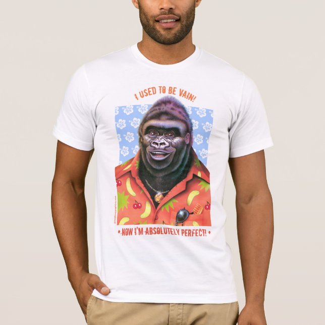 Camisa Vain Gorilla design. (Frente)