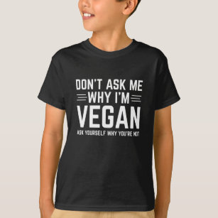 Camisa Vegan Engraçado - Eu sou Vegan