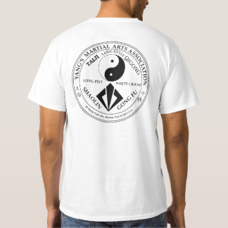 Camisa velha do logotipo de YMAA Boston