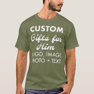 Camisa verde de cansaço personalizada masculina