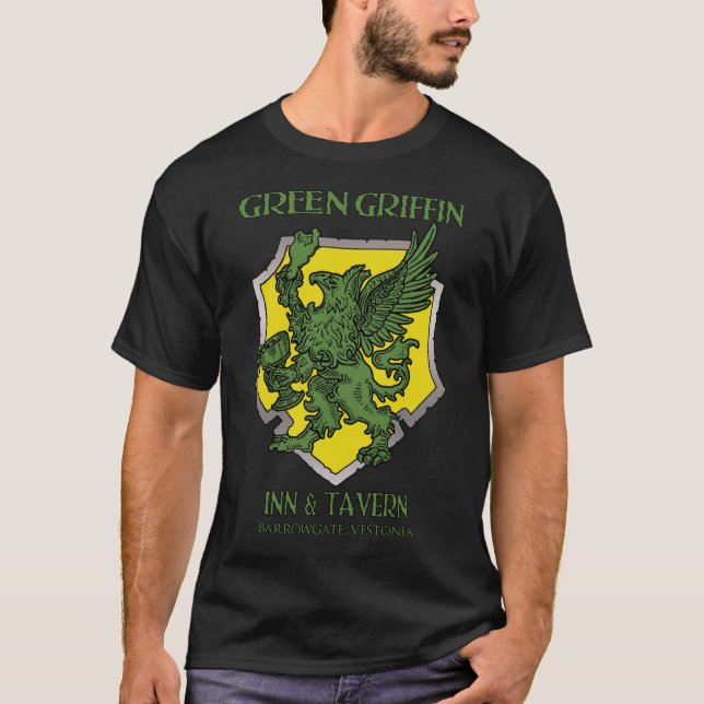 Camisa verde do grifo de ReaperCon 2018 (Frente)
