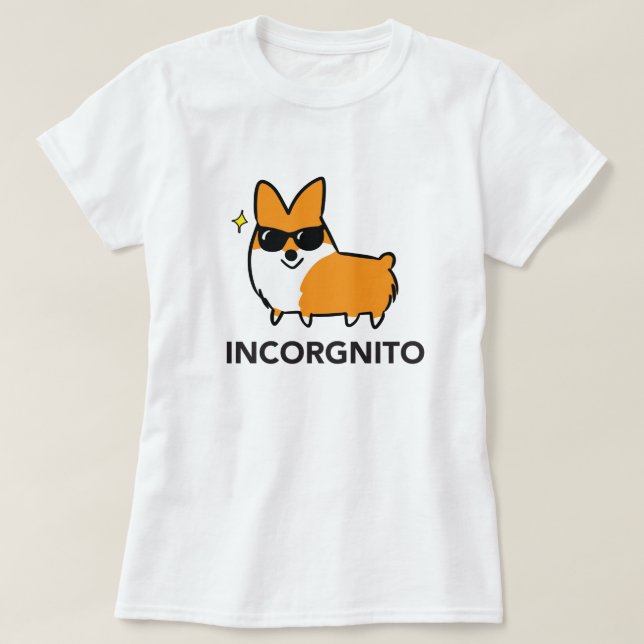 Camisa vermelha | CorgiThings de Incorgnito (Frente do Design)
