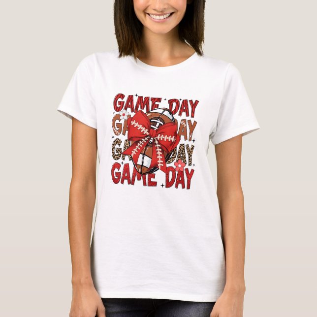 Camisa Vermelha de Futebol para Dia de Jogo – Ousa (Frente)