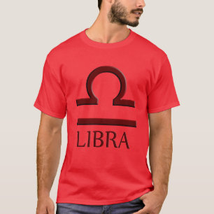 Camisa Vermelha Libra Mens