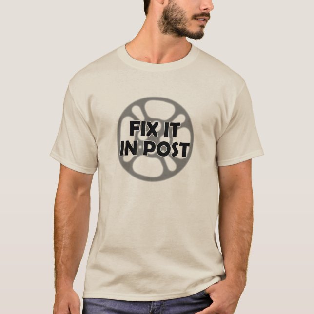 Camisa VFX "Corrigi-la em Posto" (Frente)