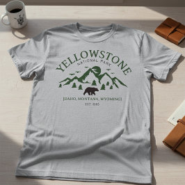 Camisa Viagem Yellowstone 2025 – Férias em Família
