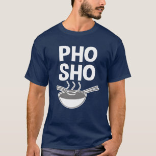 Camisa vietnamiana da sopa do provérbio engraçad