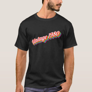 Camisa Vintage 1980   Presente Retroativo Legal Qu