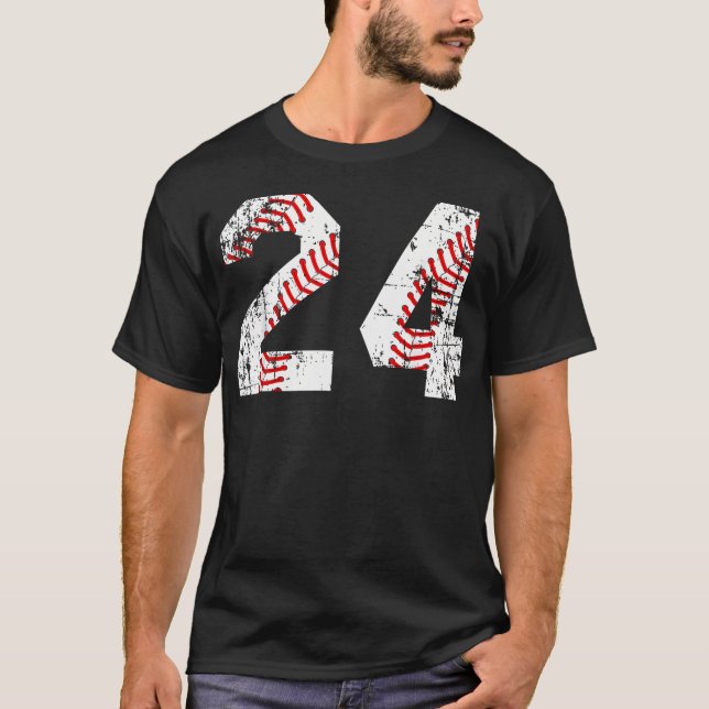 Camisa Vintage Baseball 24 (Frente)