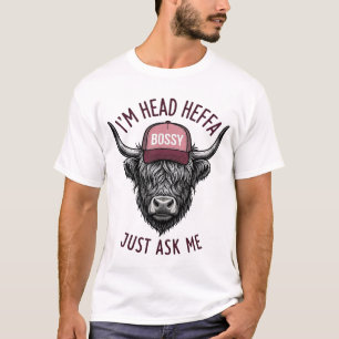 Camisa Vintage Cabeça de Vaca Alta e Autoritária H