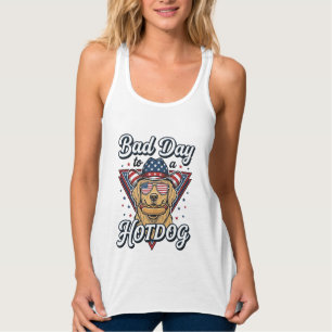 Camisa Vintage de Cachorro-Quente Retriever Dourad