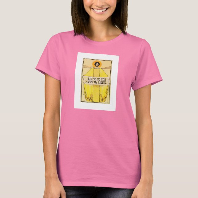 Camisa Vintage de Direitos da Mulher (Frente)