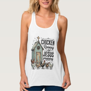 Camisa Vintage de Fazenda Criando Frango Louvando 