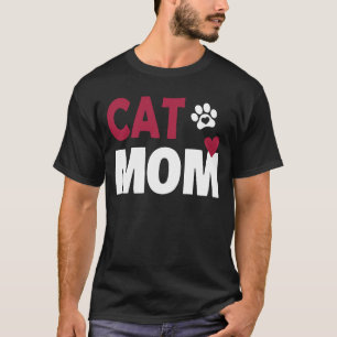 Camisa Vintage de Gata Mãe com Design Desgastado -