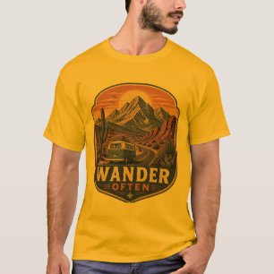Camisa Vintage de Gato Persa Botânico Elegante Des