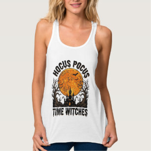 Camisa Vintage de Halloween das Bruxas do Tempo de