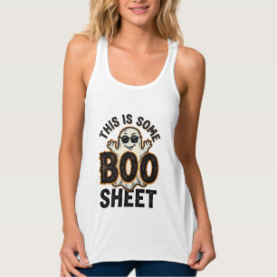 Camisa Vintage de Halloween Funny Ghost Boo Sheet