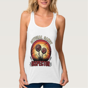 Camisa Vintage de Halloween Inspetor de Doces Ofic