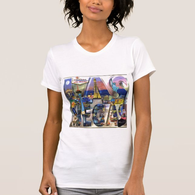 Camisa Vintage de Las Vegas Souvenir (Frente)