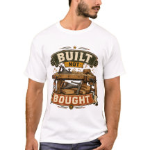 Camisa Vintage de Marcenaria Feita Não Comprada