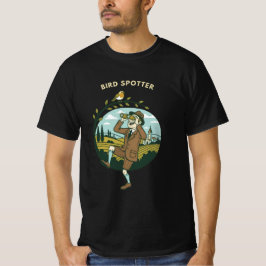 Camisa Vintage de Observação de Pássaros Bird Spot