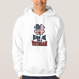 Camisa Vintage de Trevo Patriótico Beije Me Vetera