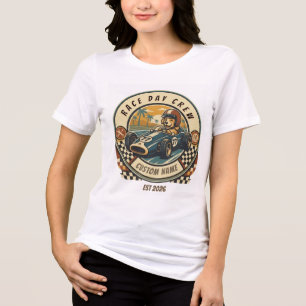 Camisa Vintage do Dia de Corrida de Cães de Indy –
