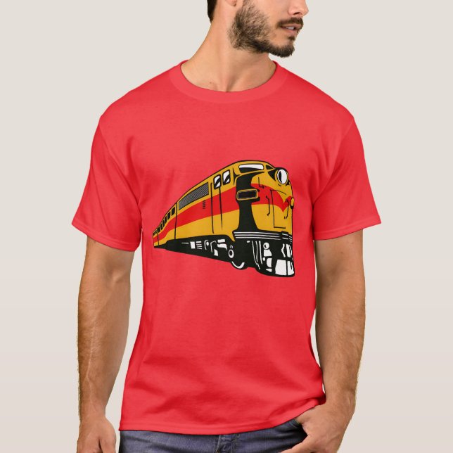 Camisa Vintage Freightrain menino (Frente)
