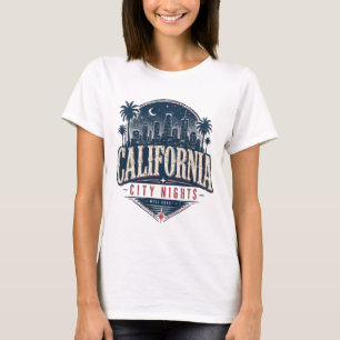 Camisa Vintage Gráfica California City Nights
