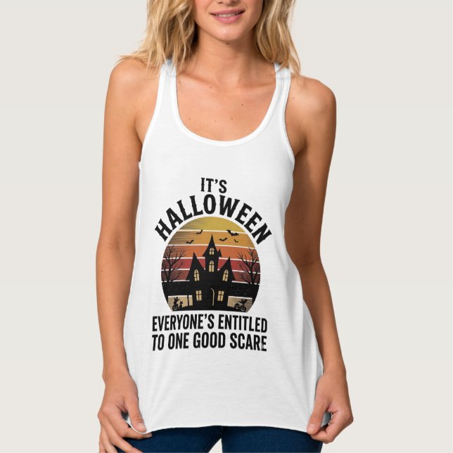 Camisa Vintage Halloween Casa Assombrada Bom Susto (Frente)