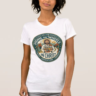 Camisa Vintage Jesus RV Camper Life Gráfico Cristã