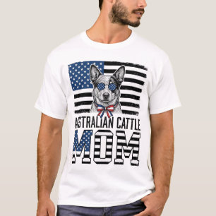 Camisa Vintage Patriótica Mãe do Australian Cattle