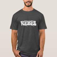 Camisa Vintage Rebel para homens e rapazes
