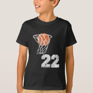 Camisa Vintage Sketll Número 22 do Jogador