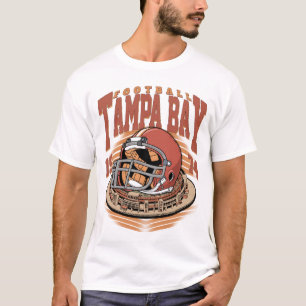 Camisa Vintage Tampa Bay Football Helmet Retro 